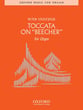 Toccata on Beecher Organ sheet music cover